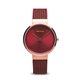 Bering Classic bordó rozé női óra 14531-363