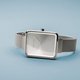Bering Classic ezüst négyszögletes női óra 14528-000