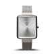 Bering Classic ezüst négyszögletes női óra 14528-000