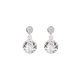 Coeur de Lion Swarovski függő fülbevaló 4951/21-1523