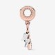 Pandora ékszer Mom rozé ezüst függő charm 788828C01