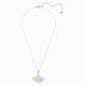 Swarovski Gingko levél kéttónusú nyaklánc 5515462
