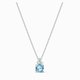 Swarovski Vízszínű csillogó medál ezüst színű láncon 5516483
