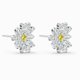 Swarovski Örök virág ezüst színű fülbevaló 5518145