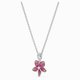 Swarovski Rózsaszín trópusi virág nyaklánc 5519248