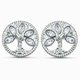Swarovski Életfa ezüst színű fülbevaló 5540301