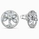 Swarovski Életfa ezüst színű fülbevaló 5540301