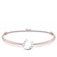 Thomas Sabo Drapp textil karkötő ezüst patkóval LS124-173-19-L20
