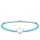 Thomas Sabo Türkiz textil karkötő pálmafával LS112-173-17-L20