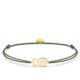 Thomas Sabo Zöld textil karkötő ananásszal LS110-413-6-L20