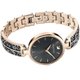 Swarovski Dream Rock rozé fekete női óra kristályokkal 5519315