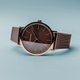 Bering Classic rozé barna női óra 13436-265