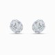 Swarovski Bedugós fülbevaló fehér kristályokkal 5521735