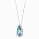 Swarovski Állítható nyaklánc kék swarovski kritállyal 5520494