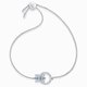 Swarovski Állítható karkötő kék és fehér kristályokkal 5537123