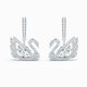 Swarovski Táncoló hattyúk függő fülbevaló 5514420