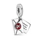 Pandora ékszer Harry Potter Hogwarts levél charm 799125C01