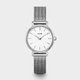 Cluse La Boheme petite ezüst fehér női óra CW0101211007