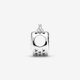Pandora ékszer Koronás O ezüst charm Pandora logóval 799036C00