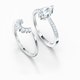 Swarovski Attract csepp alakú gyűrű szett 