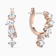 Swarovski Attract függő rozé fülbevaló 5563118