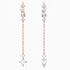 Swarovski Attract függő rozé fülbevaló 5563118