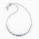 Swarovski Emily Gardient karkötő kék kristályokkal 5562130