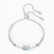 Swarovski Kék ikonikus hattyú karperec 5549312