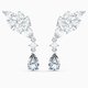 Swarovski Cluster mixed bedugós fehér fülbevaló 5562086