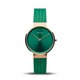 Bering Classic zöld rozé női óra 14531-868