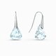Swarovski Spirit függő fülbevaló vízkék kristállyal 5529138