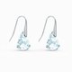 Swarovski Spirit függő fülbevaló vízkék kristállyal 5529138