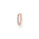 Thomas Sabo Fél pár mini rozé karika fülbevaló cirkóniával CR658-416-14