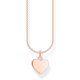 Thomas Sabo Rozé nyaklánc szív medállal KE2048-415-40-L45v