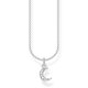 Thomas Sabo Ezüst nyaklánc köves hold medállal KE2050-051-14-L45
