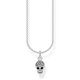 Thomas Sabo Ezüst nyaklánc köves koponya medállal KE2073-051-14-L45v