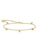 Thomas Sabo Aranyozott ezüst karkötő színes kövekkel A1998-488-7-L19v