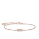 Thomas Sabo Rozé karkötő köves végtelennel A2003-416-14-L19v