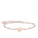 Thomas Sabo Rozé bogyós karkötő szívvel A1991-415-40-L19v