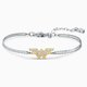 Swarovski Wonder Women ezüst és arany színű karkötő 5502311