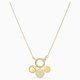 Swarovski Ginger arany színű nyaklánc kerek díszekkel 5567530