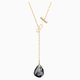 Swarovski T bar Y arany színű nyaklánc kristállyal 5565997