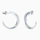 Swarovski Twist karika fülbevaló kék kristályokkal 5582807