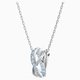 Swarovski Twist rows nyaklánc kék kristályokkal 5582806