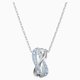 Swarovski Twist rows nyaklánc kék kristályokkal 5582806