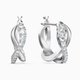 Swarovski Twist ékszer szett fehér kristályokkal 5579790