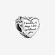 Pandora ékszer Virág és masni ezüst charm 799146C00
