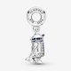 Pandora ékszer Star Wars R2 D2 függő ezüst charm 799248C01