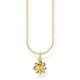 Thomas Sabo Aranyozott ezüst nyaklánc nap medállal KE2058-413-39-L45v