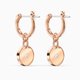 Swarovski Ginger mini karika rozé fülbevaló 5567528